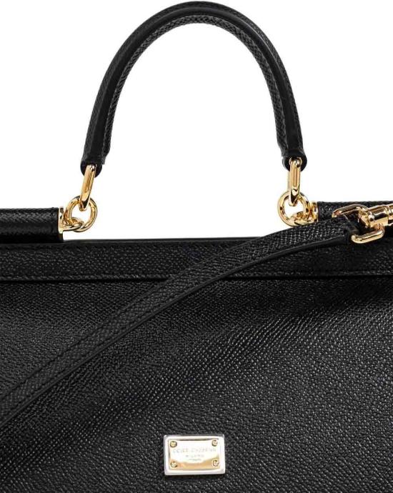 26FW 돌체앤가바나 미디움 시실리 핸드백 BB6003B100180999 BLACK - DOLCE & GABBANA