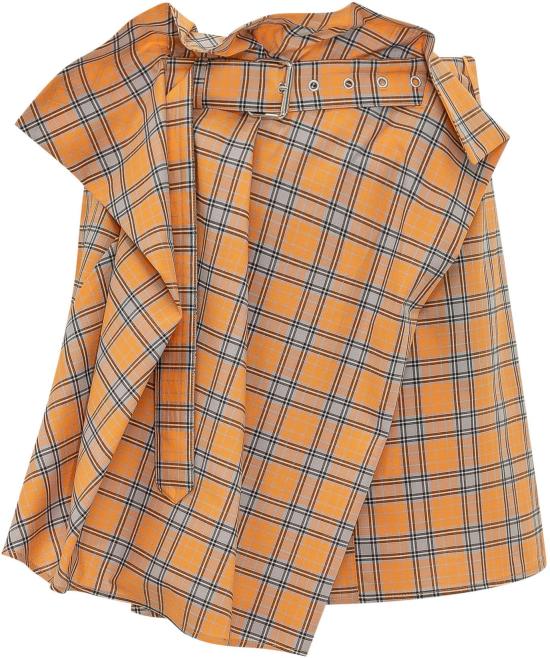 26SS 엠에스지엠 숏 스커트 4042MDD0826731210 ORANGE