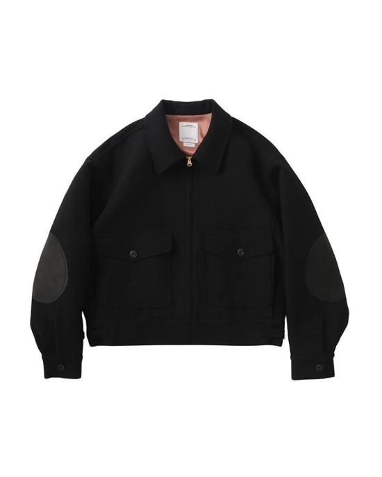 26SS 비즈빔 봄버 자켓 0126105013018 BLACK DOM