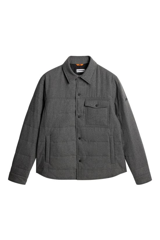 26SS 제이린드버그 패딩 FMOS15300 U242 DARK GREY MELANGE DOM