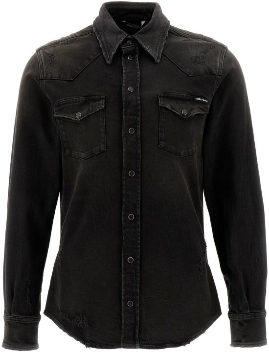  돌체앤가바나 셔츠 G5JC8DG8JK0S9001 BLACK