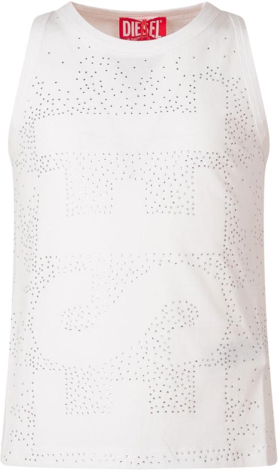 26SS [키즈] 디젤 티셔츠 J02600KYA0BK100 WHITE