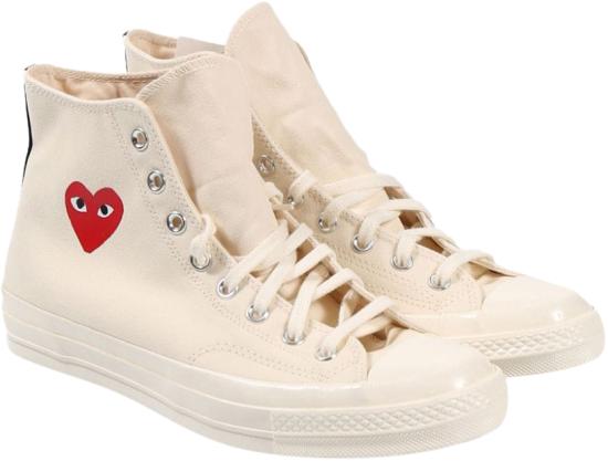 25FW 꼼데가르송 스니커즈 AZK129001 WHITE - COMME DES GARCONS