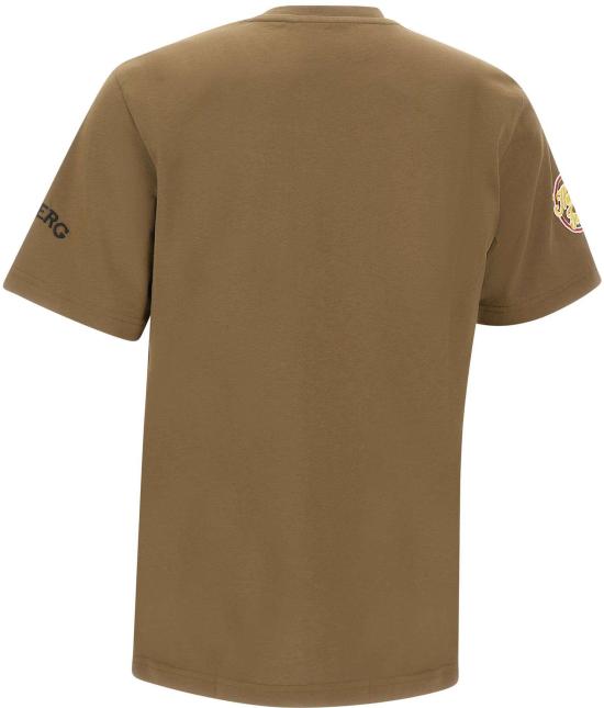 26SS 아이스 비 아이스버그 반팔 티셔츠 26EI1P0F026627AKHAKI BEIGE - ICE B ICEBERG