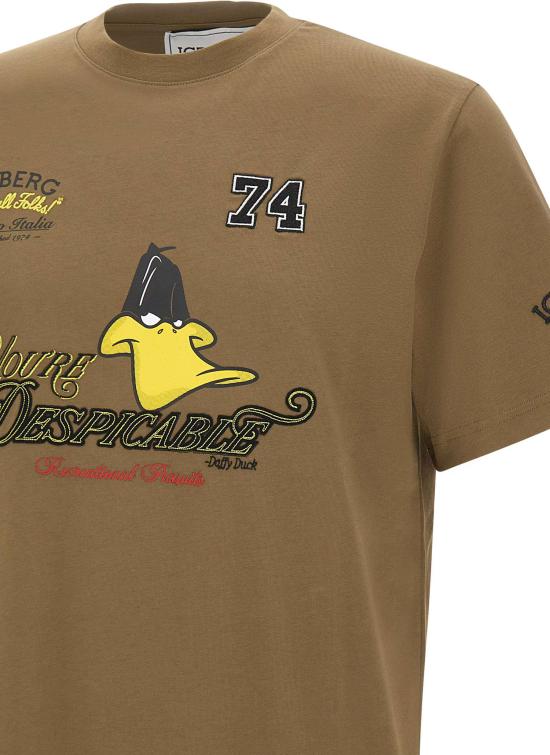 26SS 아이스 비 아이스버그 탑 26EI1P0F026627AKHAKI BEIGE - ICE B ICEBERG