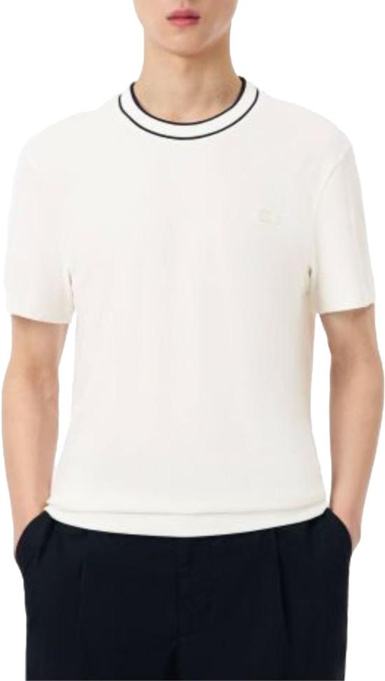 25SS 라코스테 탑 TH817461ECRU WHITE - LACOSTE