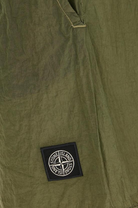 26SS 스톤 아일랜드 포켓 나일론 메탈 에코닐 에코닐 레귤러 핏 미드 렝스 스윔 쇼츠 S15B100004S0043V005G GREEN - STONE ISLAND