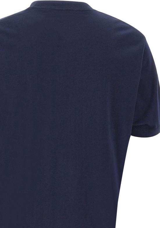 26SS 라코스테 브레스트 포켓 코튼 반팔 티셔츠 TH2827166 NAVY - LACOSTE