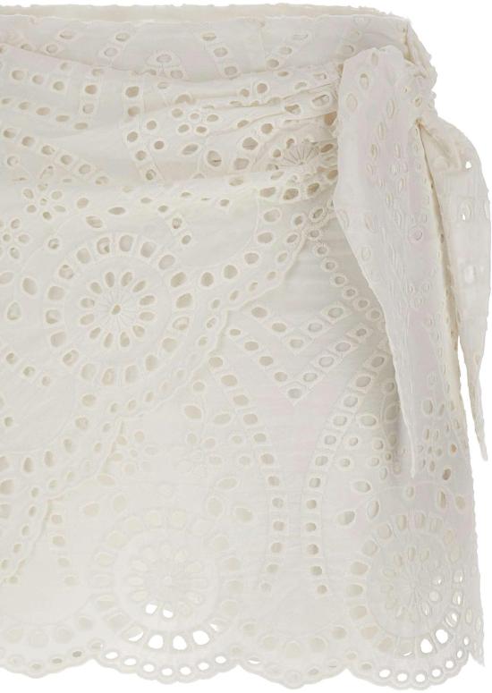 26SS 세인트바쓰 숏 스커트 NYR000101000L WHITE - MC2 SAINT BARTH