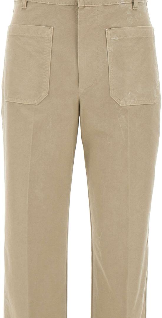 26SS 빅토리아 베컴 스트레이트 팬츠 1226DJE007252ESTONEGRY BEIGE - VICTORIA BECKHAM