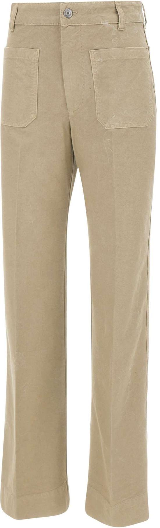 26SS 빅토리아 베컴 스트레이트 팬츠 1226DJE007252ESTONEGRY BEIGE