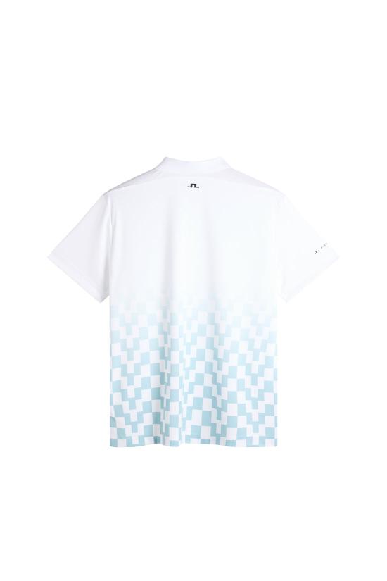 26SS 제이린드버그 폴로 티셔츠 GMJT15428 A060 FINN FADE WHITE DOM - J LINDEBERG