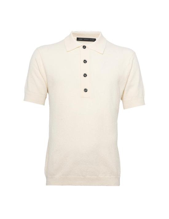 26SS 로우브랜드 폴로 티셔츠 LM26007 A014 Bianco