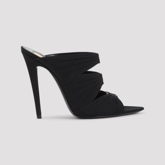 26SS 생로랑 샌들 859545 AAF4G 1097 NERO CRYSTAL LIGHT B - SAINT LAURENT