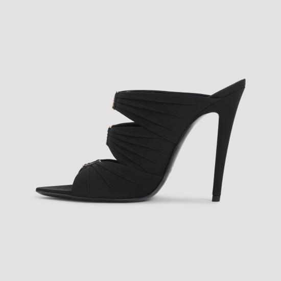 26SS 생로랑 샌들 859545 AAF4G 1097 NERO CRYSTAL LIGHT B - SAINT LAURENT