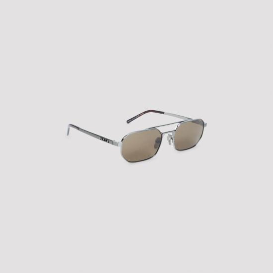 26FW 프라다 선글라스 0PRD53S 23J90F GUN METAL LIGHT BROWN