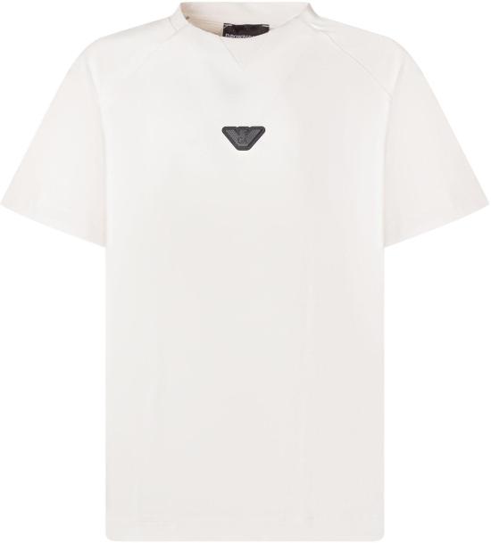 26SS [키즈] 엠포리오 아르마니 티셔츠 EB000943AF13715U0003 WHITE