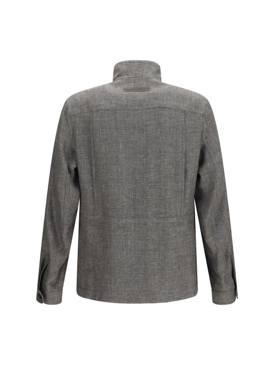 26SS 에르메네질도제냐 자켓 UHT49A3H256M09R 001 GREY - ERMENEGILDO ZEGNA