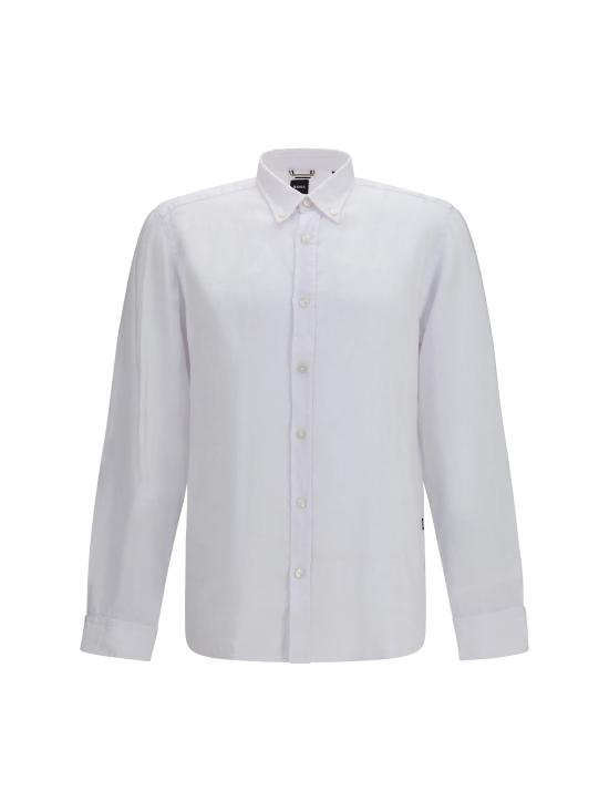26SS HUGO BOSS BLACK 긴팔 셔츠 50560894 100 WHITE
