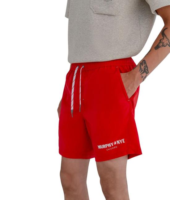 26SS 머피 앤 나이 숏팬츠 P54700 C01215 AURORA RED - MURPHY & NYE