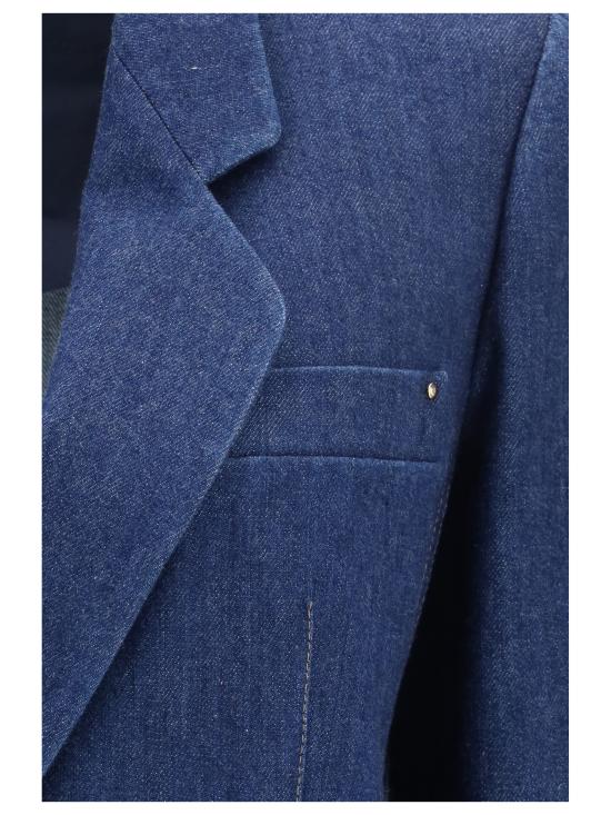 26SS 조르지오 아르마니 수트 자켓 GW002595AF25753 ZZ105 BLUE - GIORGIO ARMANI