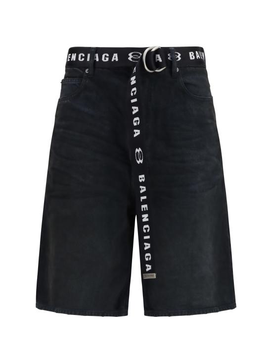 26SS 발렌시아가 숏팬츠 871361TQW56 2279 BLACK