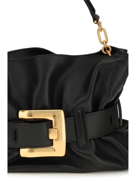 26SS 발망 숄더백 GN0KK990LSAX 0PA BLACK - BALMAIN