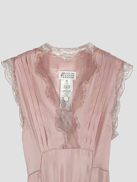 26SS 마르지엘라 롱 원피스 S51DD0058M35798 218 LIGHT PINK - MAISON MARGIELA