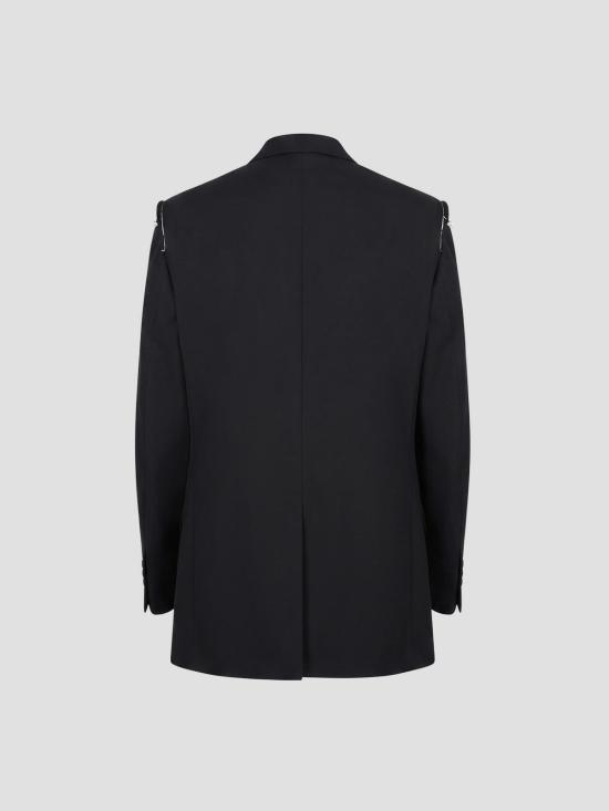 26SS 마르지엘라 울 싱글 브레스티드 블레이저 S50BN0549M35745 900 BLACK - MAISON MARGIELA