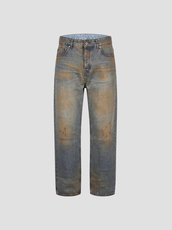 26SS 자크뮈스 데님 팬츠 PAM00564AD00038 34B DISTRESSED BLUE TABAC
