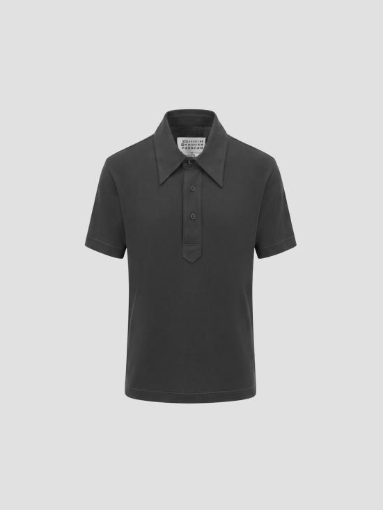 26SS 마르지엘라 폴로 티셔츠 S51GL0066M20171 900 BLACK