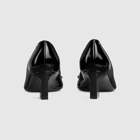 26SS 구찌 힐/펌프스 866881CLG00 1000 BLACK - GUCCI