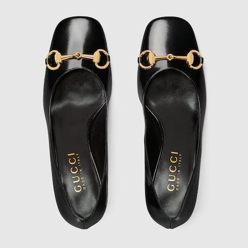 26SS 구찌 힐/펌프스 866881CLG00 1000 BLACK - GUCCI