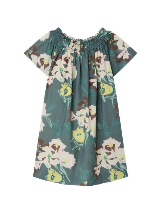 26SS [키즈] 봉쁘앙 원피스 S06GDRW00050 548 SLATE GREEN