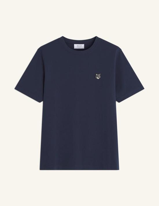 26SS 메종키츠네 폭스 헤드 컴포트 티셔츠 PM00108KJ7025 0413 CLASSIC NAVY