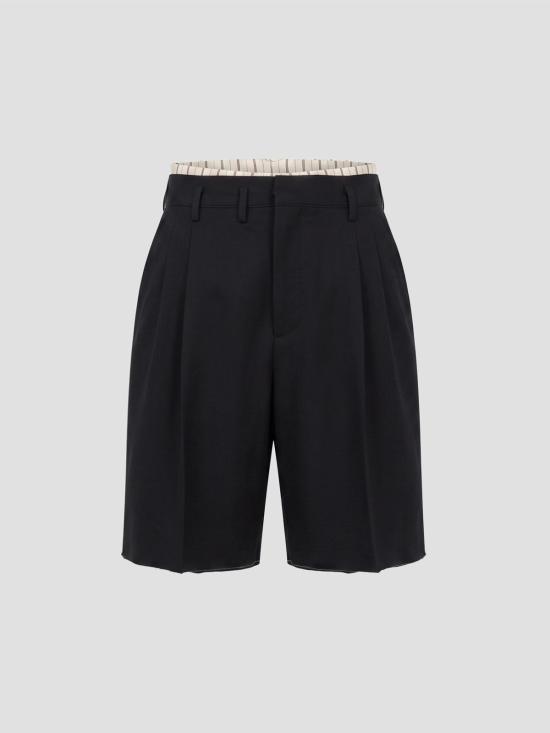 26SS 마르지엘라 숏팬츠 S50MU0093M35693 900 BLACK
