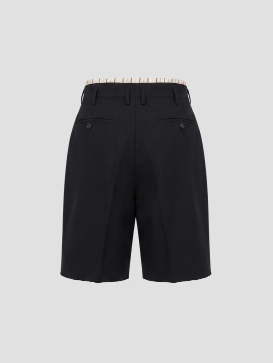 26SS 마르지엘라 숏팬츠 S50MU0093M35693 900 BLACK - MAISON MARGIELA