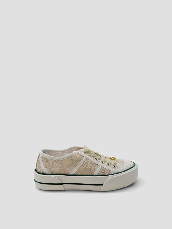 26SS 구찌 스니커즈 854439FAFZ4 9582 NEW IVOIRE GR W