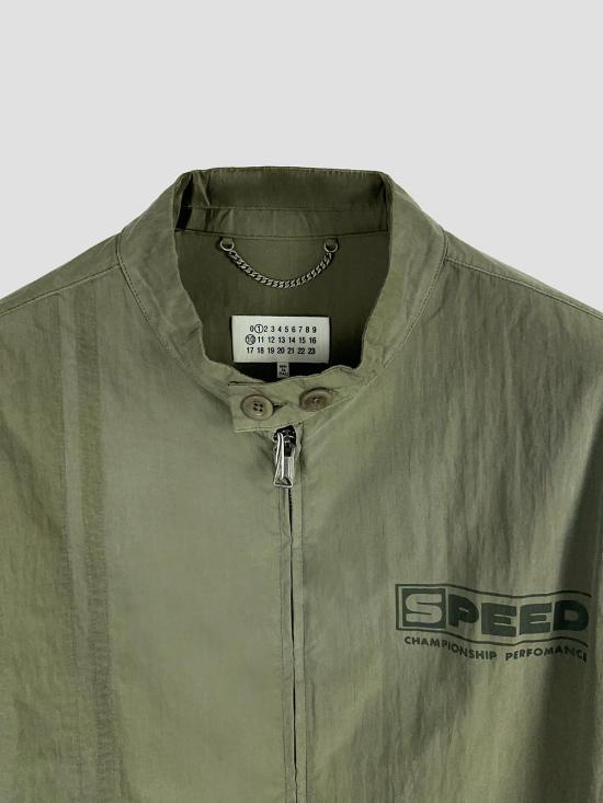 26SS 마르지엘라 빈티지 스타일 스포츠웨어 재킷 S50AM0651M35046 694 KHAKI - MAISON MARGIELA