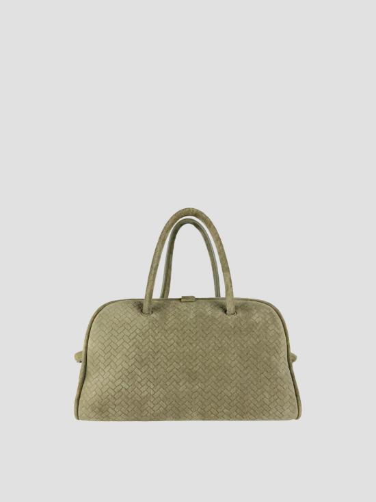 26SS 자크뮈스 TURISMO 투리스모 소프트 스몰 볼링 토트벡 BAW00416AC39A02 560 KHAKI - JACQUEMUS