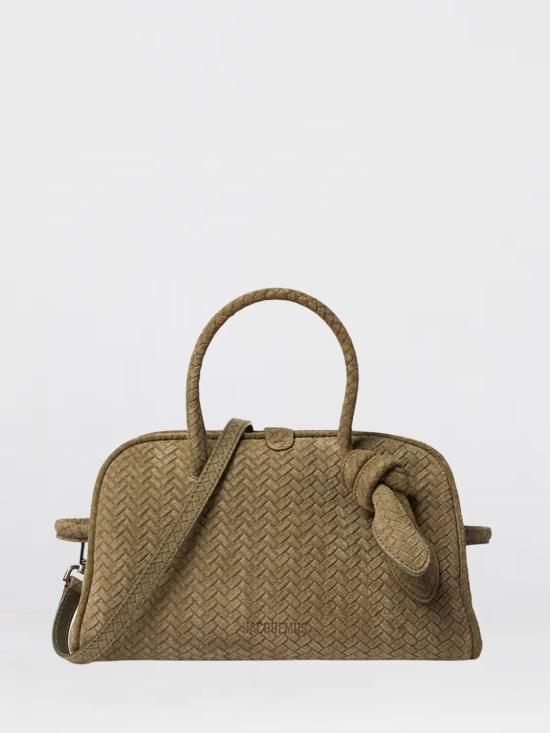 26SS 자크뮈스 TURISMO 투리스모 소프트 스몰 볼링 토트벡 BAW00416AC39A02 560 KHAKI