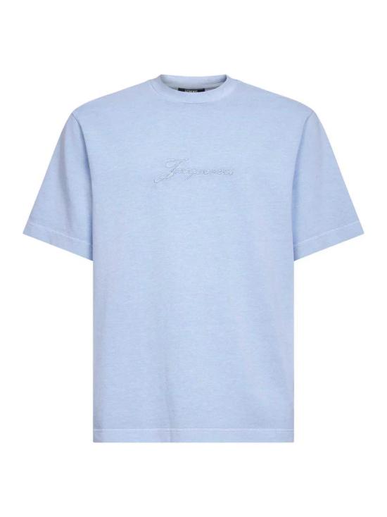26SS 자크뮈스 피그멘토 티셔츠 TSW00590AJ00045 330 BLUE