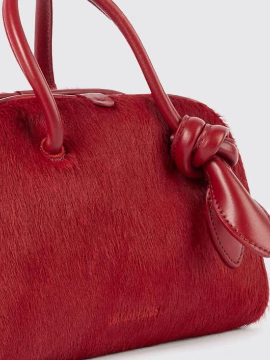 26SS 자크뮈스 TURISMO 투리스모 소프트 스몰 볼링 토트벡 BAW00416AC10C03 480 DARK RED - JACQUEMUS