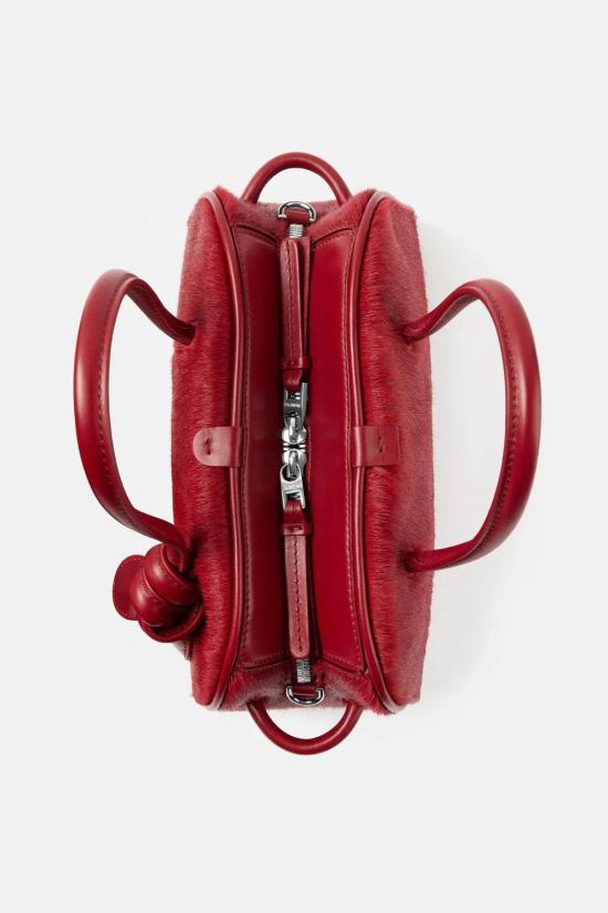 26SS 자크뮈스 TURISMO 투리스모 소프트 스몰 볼링 토트벡 BAW00416AC10C03 480 DARK RED - JACQUEMUS