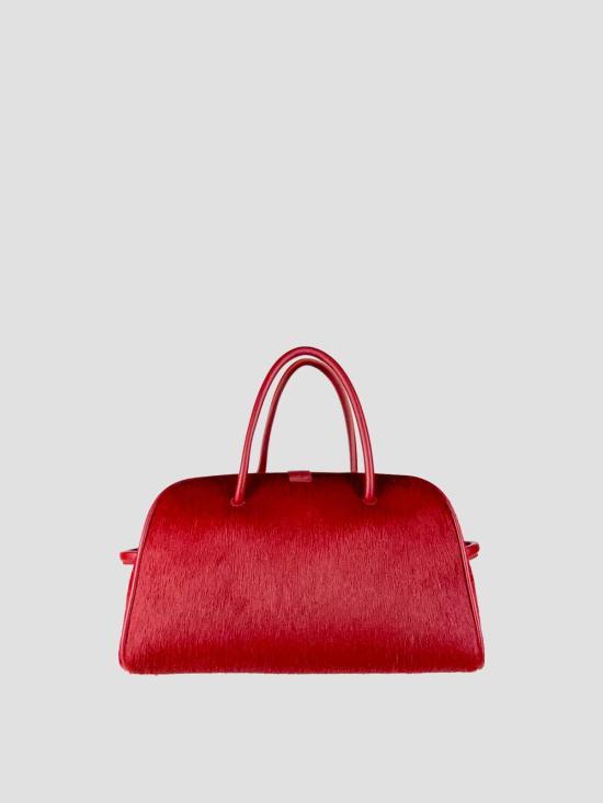 26SS 자크뮈스 TURISMO 투리스모 소프트 스몰 볼링 토트벡 BAW00416AC10C03 480 DARK RED - JACQUEMUS