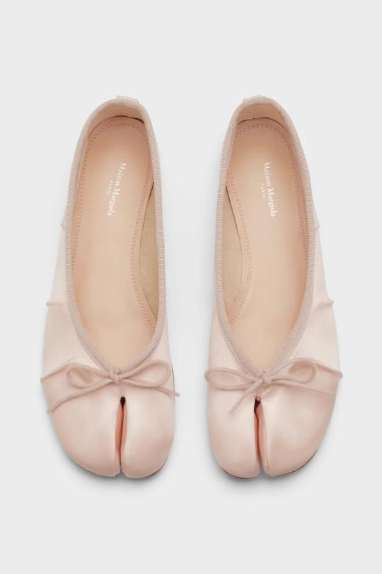 26SS 마르지엘라 타비 사틴 발레리나 S58WZ0155P7551 T2563 ALMOND PEACH - MAISON MARGIELA