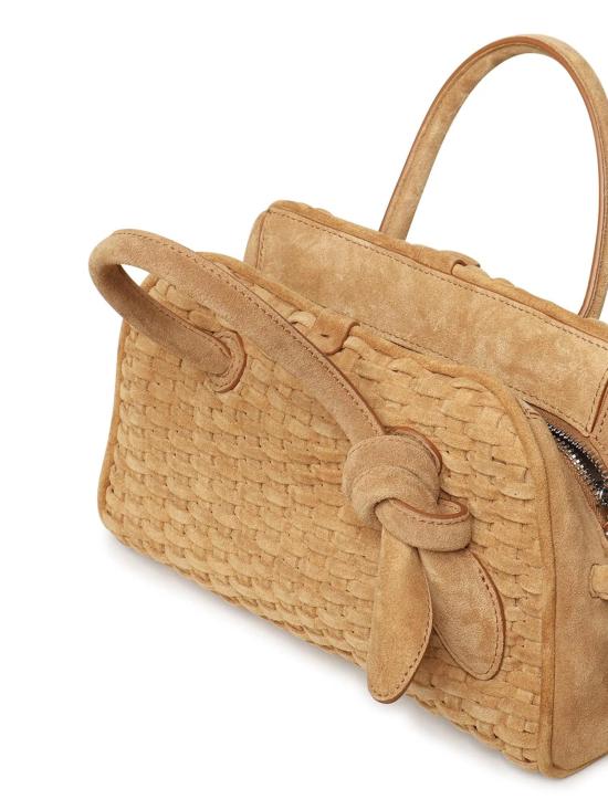 26SS 자크뮈스 TURISMO 투리스모 소프트 스몰 볼링 토트벡 BAW00416CC23A02 830 Camel - JACQUEMUS