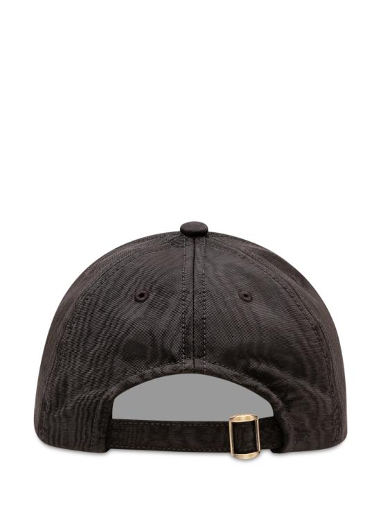 26SS 마린세르 문 로고 자수 볼캡 UHG001ACWOV0030 BK92 BLACK BLACK - MARINE SERRE