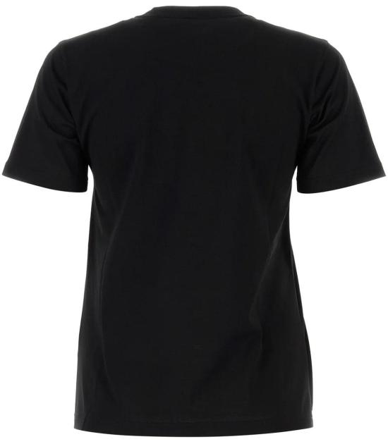  버버리 로고 코튼 티셔츠 8080324A1189 BLACK - BURBERRY