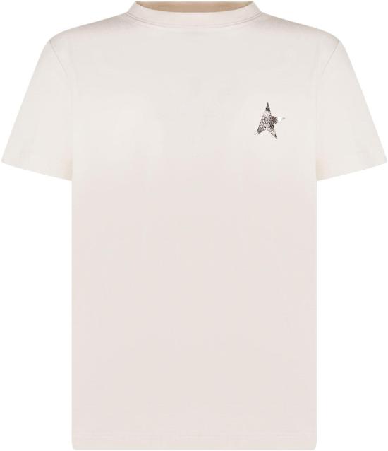 26SS [키즈] 골든구스 티셔츠 GKP01263P00248511560 WHITE